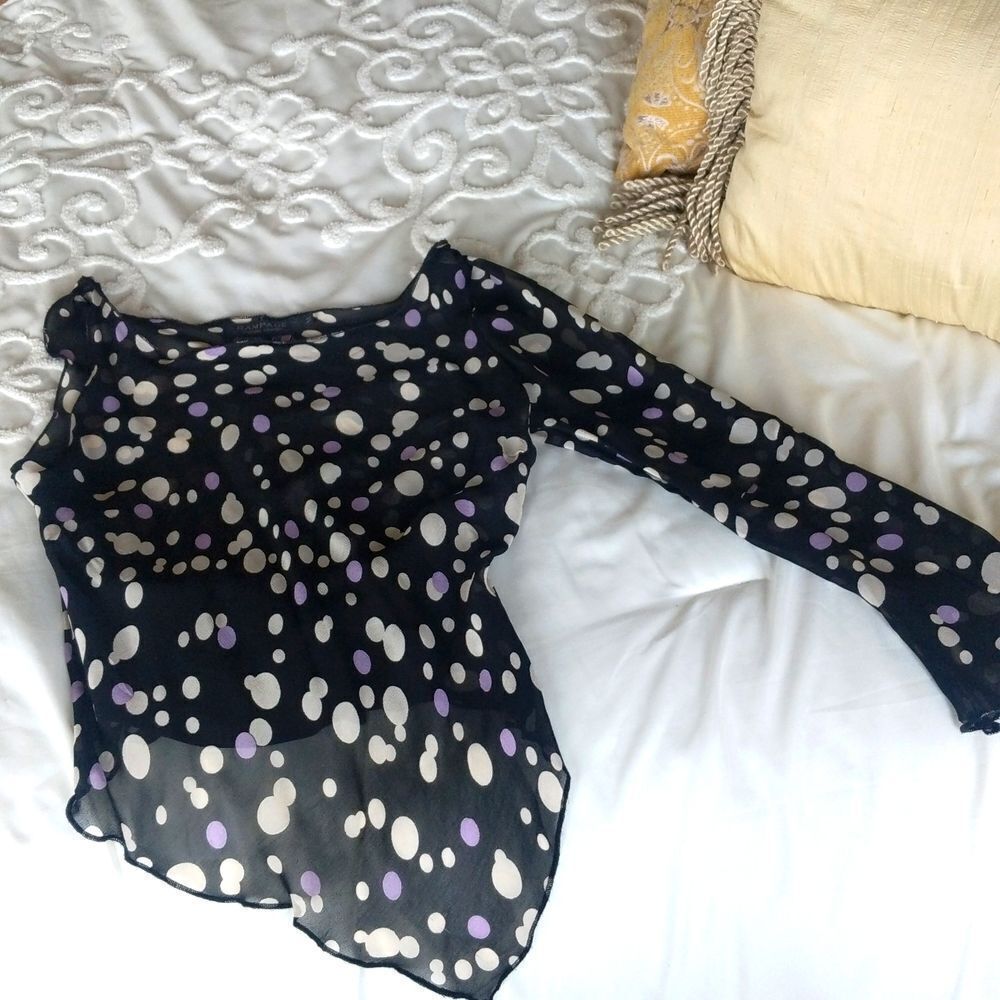 Rampage Party Blouse One Sleeve